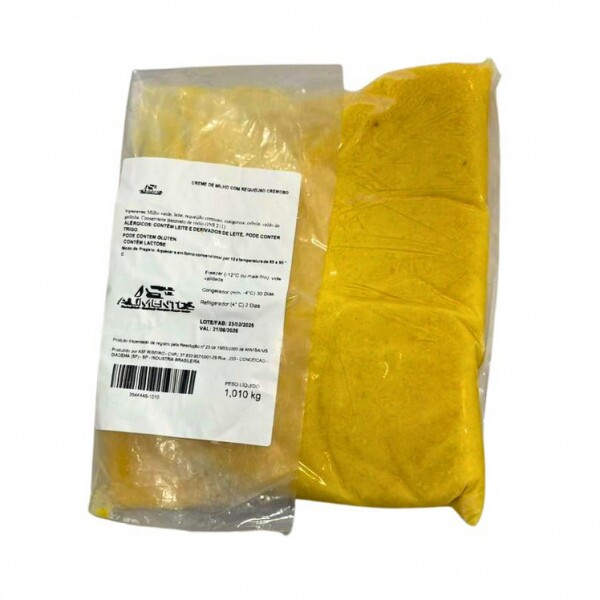 Creme de Milho Com Requeijão Cremoso