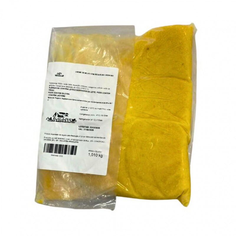Creme de Milho Com Requeijão Cremoso