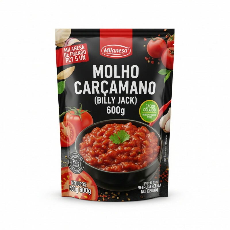 Molho Carcamano (billy Jack) 600 Gr Molho Carcamano (billy Jack) 600 Gr