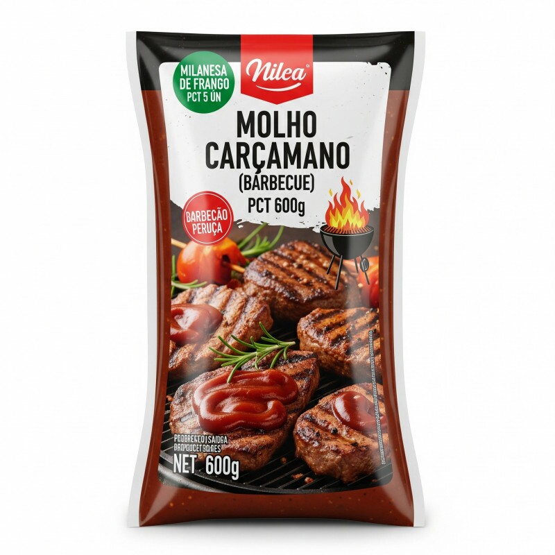 Molho Carcamano (Barbecue) Pct 600g Molho Carcamano (Barbecue) Pct 600g