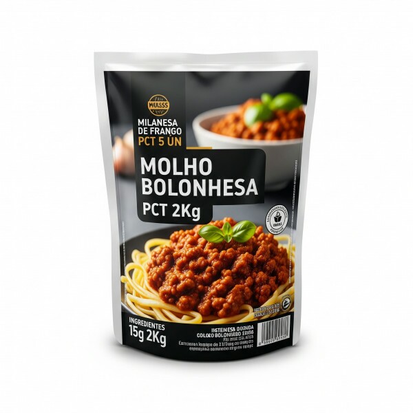 Molho Á Bolonhesa Tradicional Pct 2Kg