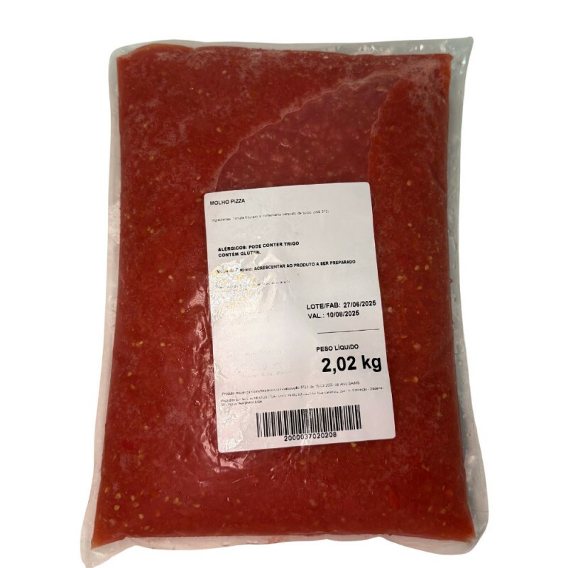 Molho De Tomate Para Pizza Pct 2Kg