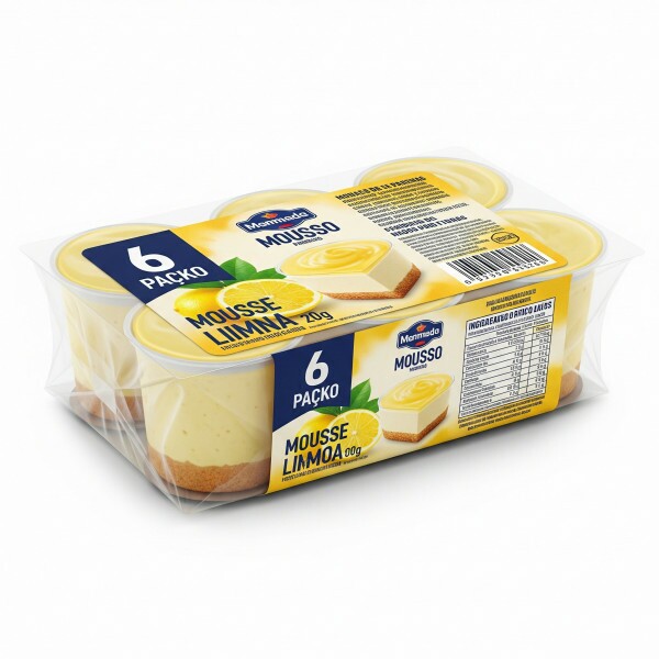 Mousse Sabor Limão Pct 6