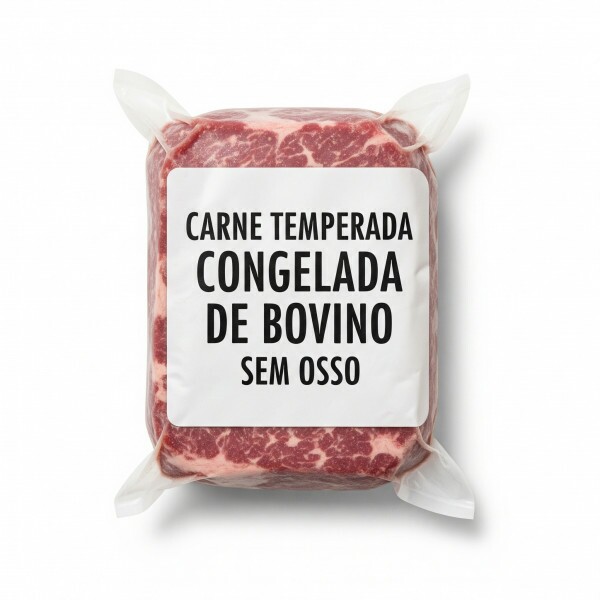 Carne Temperada Congelada De Bovino Sem Osso Pct 2,5Kg Carne Temperada Congelada De Bovino Sem Osso Pct 2,5Kg