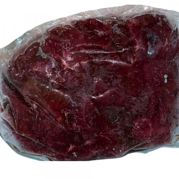Isca de Carne - Carne Temperada Congelada de Bovino sem Osso - 1kg
