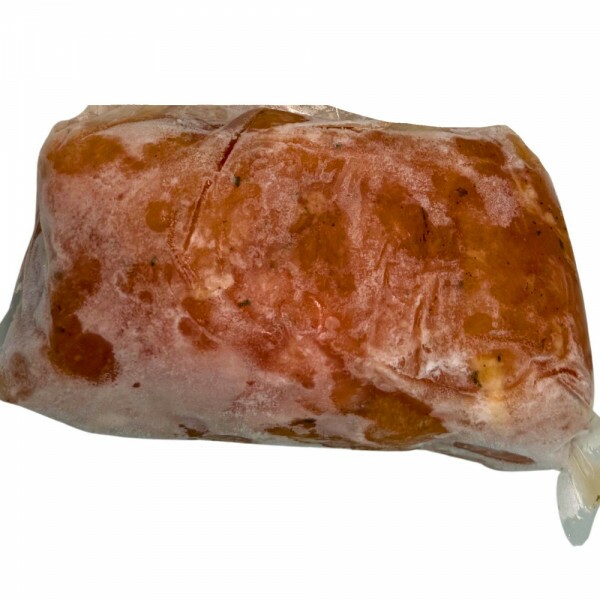 CARNE TEMPERADA CONGELADA DE FRANGO SEM OSSO - ISCA