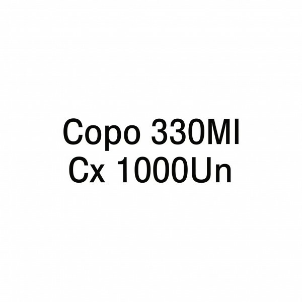 Copo 330Ml Cx 1000Un Copo 330Ml Cx 1000Un