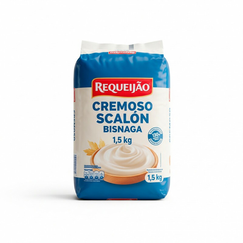 Requeijão Cremoso Scalon Bisnaga 1,5Kg Requeijão Cremoso Scalon Bisnaga 1,5Kg